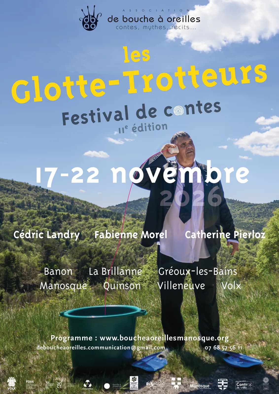 Apéro conté animé par Cédric Landry et les conteurs de De Bouche A Oreilles