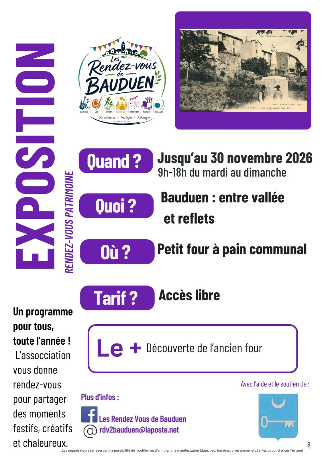 Exposition au petit four