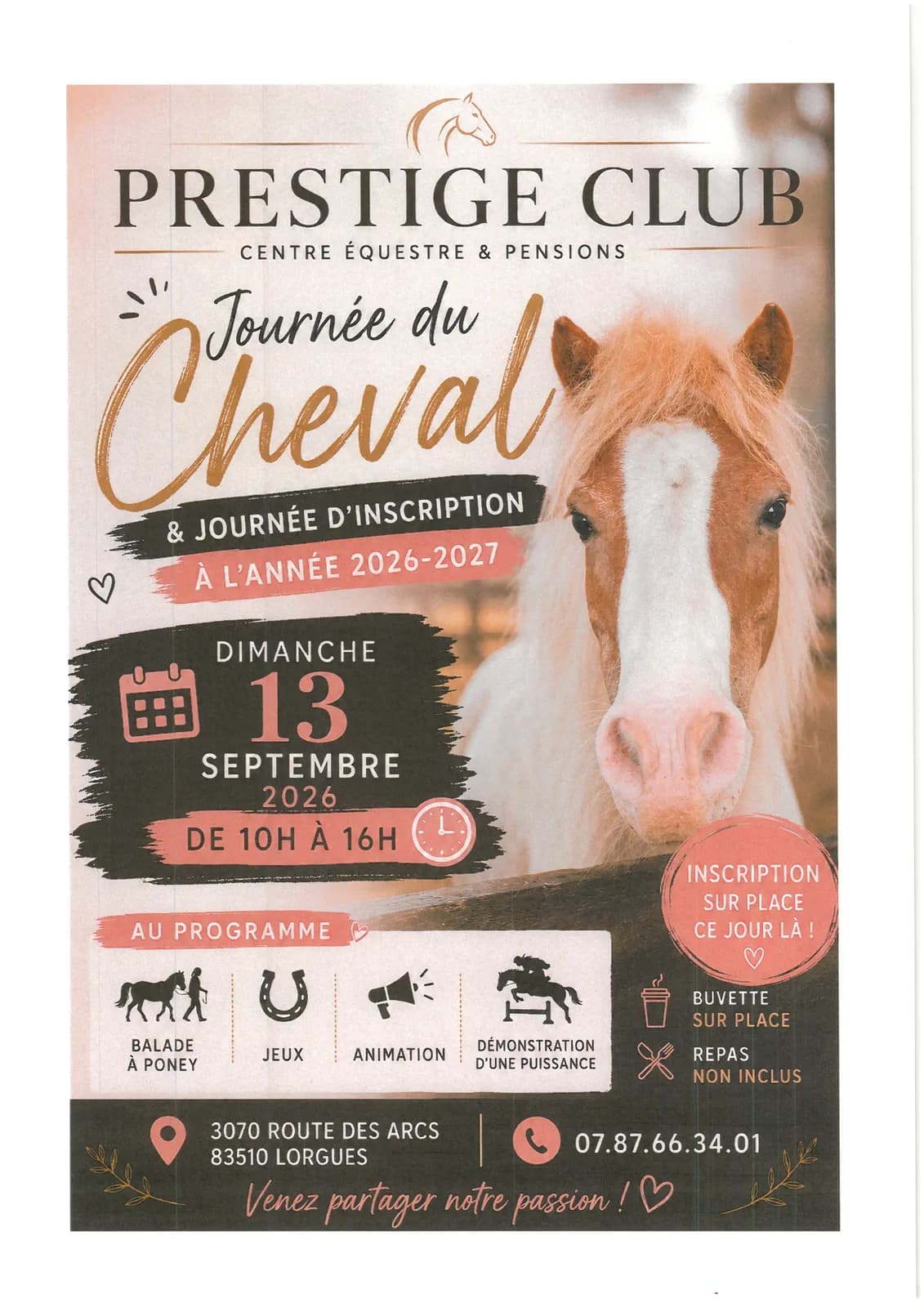 Journée du Cheval - Prestige Club