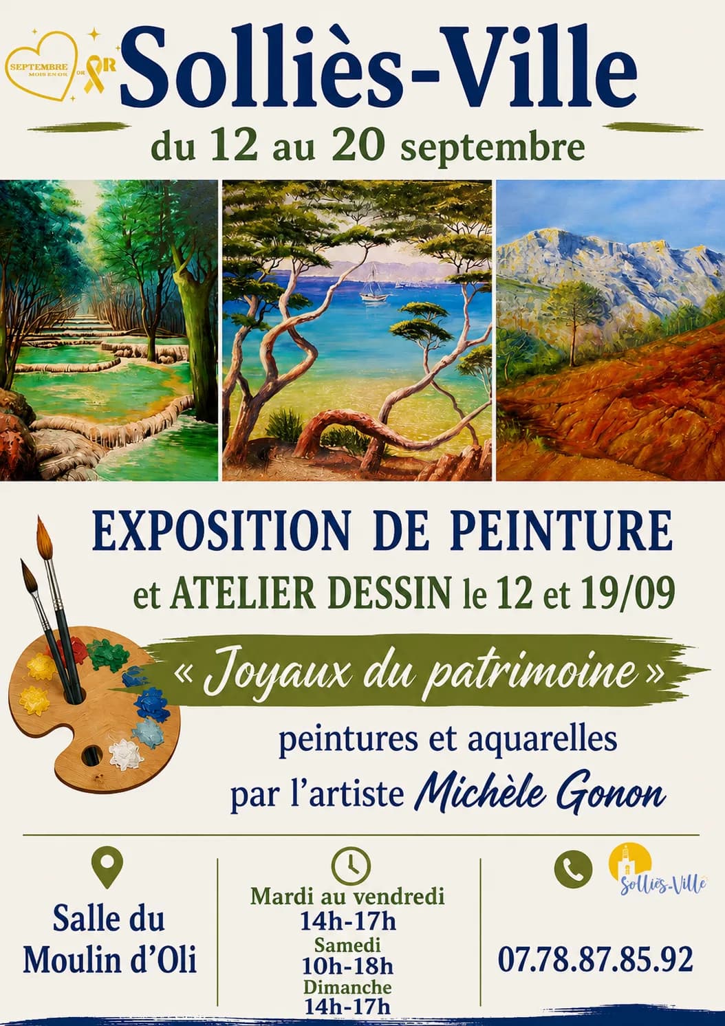 Exposition de peinture : "Joyaux du Patrimoine"