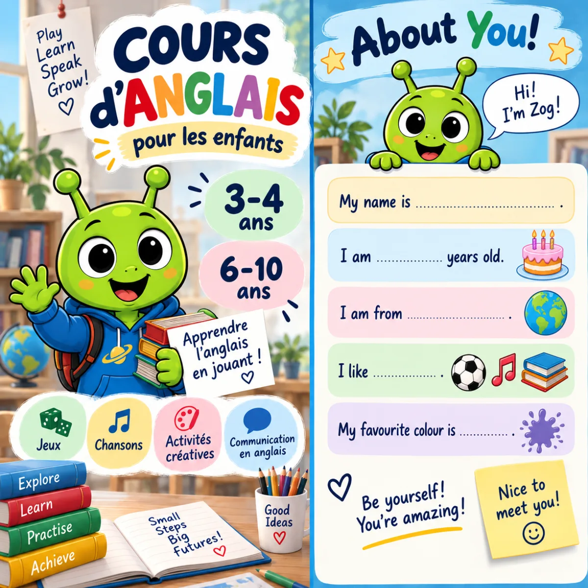 Cours d'anglais